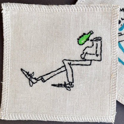 drip coasters - pack of 6