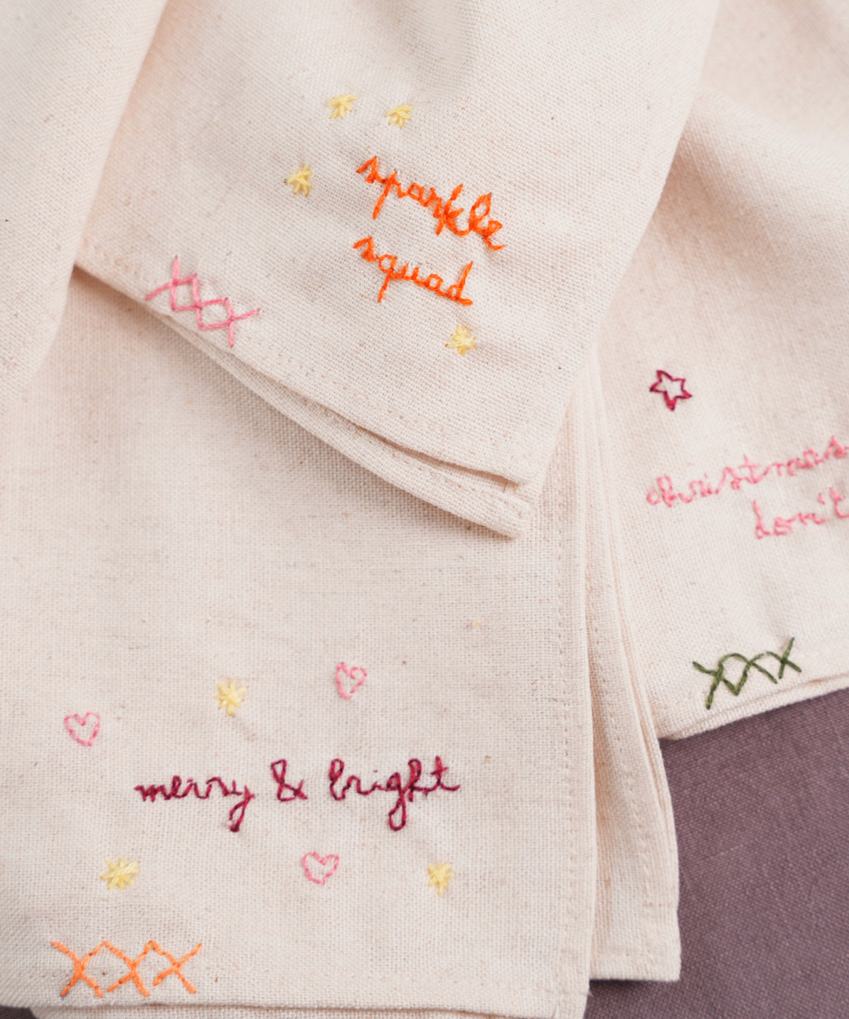 threads of joy napkins