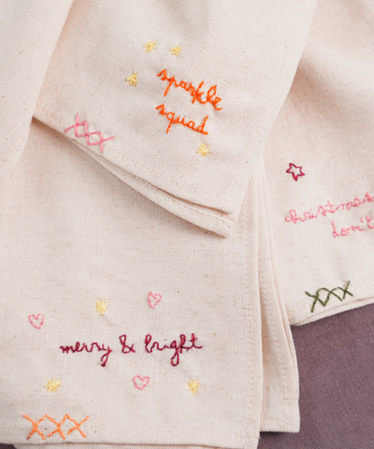 threads of joy napkins