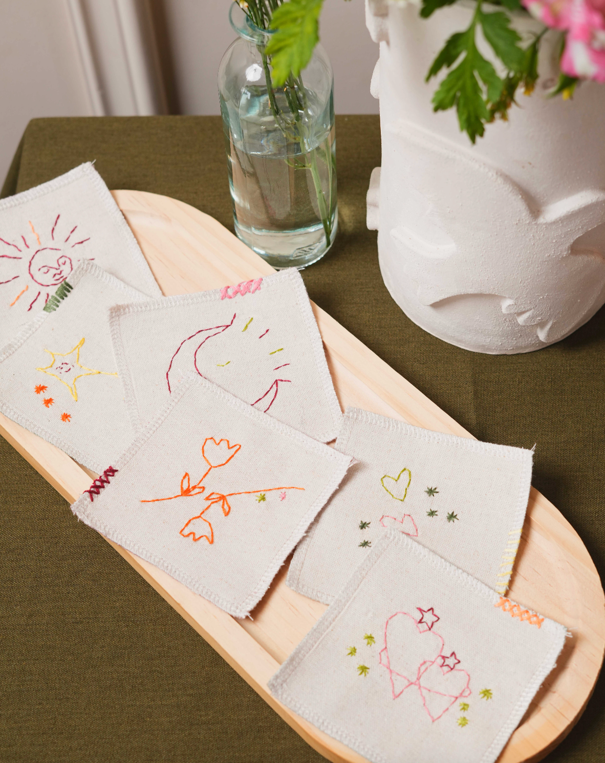 threads of joy coasters