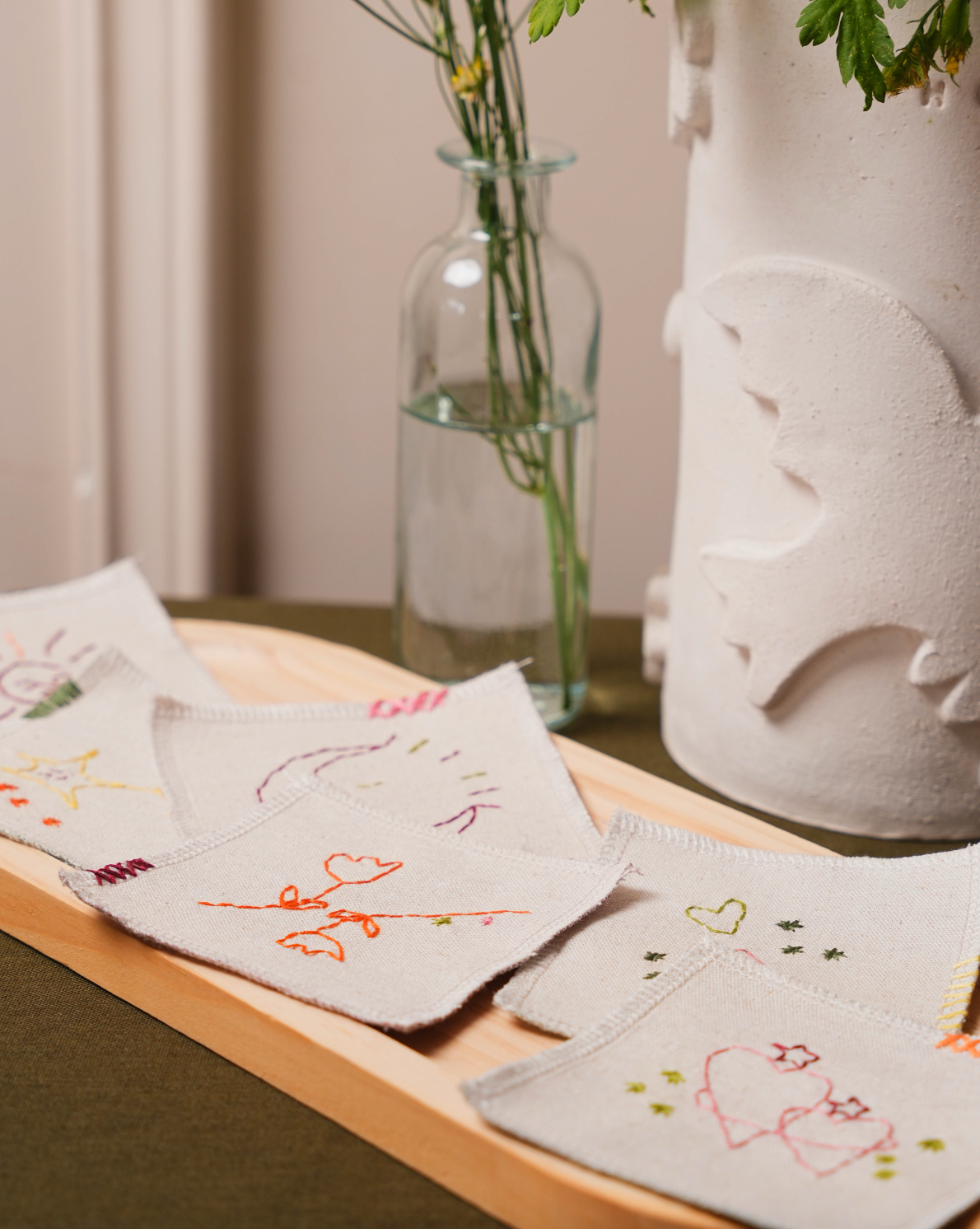 threads of joy coasters